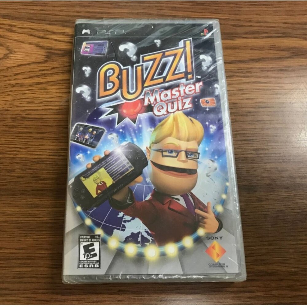 BRAND NEW Buzz Master Quiz Sony Playstation Game PSP 2008